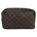 LOUIS VUITTON Monogram Trousse Toilette 28 Clutch Bag M47522 LV Auth LNZ402-2