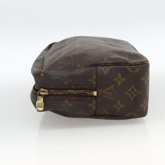 LOUIS VUITTON Monogram Trousse Toilette 28 Clutch Bag M47522 LV Auth LNZ402