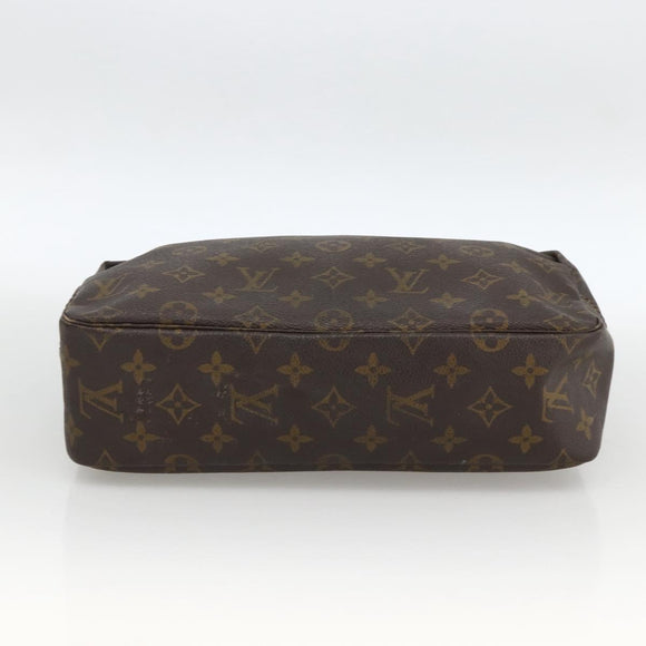 LOUIS VUITTON Monogram Trousse Toilette 28 Clutch Bag M47522 LV Auth LNZ402