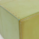 LOUIS VUITTON Vernis Bleecker Cosmetic Pouch Baby Blue M91003 Auth LNZ403-16