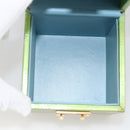 LOUIS VUITTON Vernis Bleecker Cosmetic Pouch Baby Blue M91003 Auth LNZ403-11