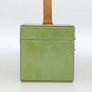 LOUIS VUITTON Vernis Bleecker Cosmetic Pouch Baby Blue M91003 Auth LNZ403-3