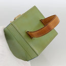 LOUIS VUITTON Vernis Bleecker Cosmetic Pouch Baby Blue M91003 Auth LNZ403-6