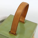 LOUIS VUITTON Vernis Bleecker Cosmetic Pouch Baby Blue M91003 Auth LNZ403-7