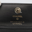 CHANEL Chain Mini Matelasse 12 Shoulder Bag Satin Beige Gold CC Auth LNZ407M-19