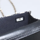 CHANEL Chain Mini Matelasse 12 Shoulder Bag Satin Beige Gold CC Auth LNZ407M-11
