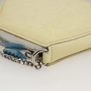 LOUIS VUITTON Vernis Porte Monnaie Flocon Coin Purse Perle M58216 Auth LNZ408V-15