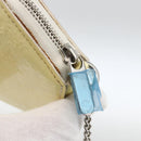 LOUIS VUITTON Vernis Porte Monnaie Flocon Coin Purse Perle M58216 Auth LNZ408V-9