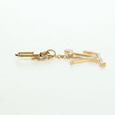 LOUIS VUITTON LV Iconic Superflat Charm metal Gold Tone M02468 LV Auth LNZ409SAM-11