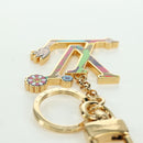 LOUIS VUITTON LV Iconic Superflat Charm metal Gold Tone M02468 LV Auth LNZ409SAM-13