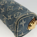 LOUIS VUITTON Denim Trousse Speedy PM Accessory Pouch M95082 Auth LNZ411A-15