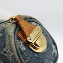 LOUIS VUITTON Denim Trousse Speedy PM Accessory Pouch M95082 Auth LNZ411A-8