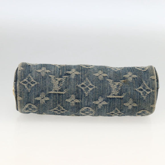 LOUIS VUITTON Denim Trousse Speedy PM Accessoiretasche M95082 Auth LNZ411A