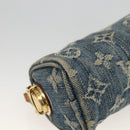 LOUIS VUITTON Denim Trousse Speedy PM Accessory Pouch M95082 Auth LNZ411A-14