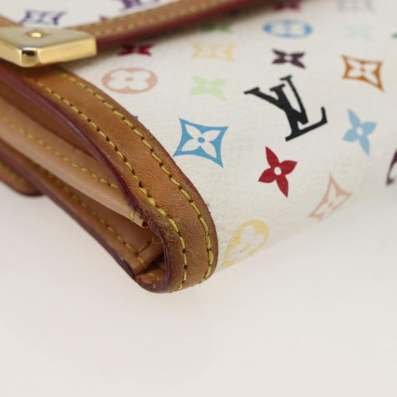 LOUIS VUITTON Multicolor Porte Monnaie Billets Cartes Credit M92983 Auth LNZ413V