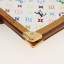 LOUIS VUITTON Multicolor Agenda PM Day Planner Cover White R21074 Auth LNZ414V-16