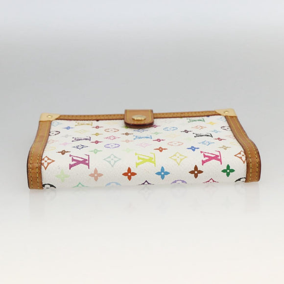 LOUIS VUITTON Multicolor Agenda PM Day Planner Cover White R21074 Auth LNZ414V