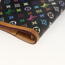 LOUIS VUITTON Multicolor Agenda PM Day Planner Cover Black R20895 Auth LNZ415V-15