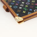 LOUIS VUITTON Multicolor Agenda PM Day Planner Cover Black R20895 Auth LNZ415V-16