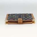 LOUIS VUITTON Multicolor Agenda PM Day Planner Cover Black R20895 Auth LNZ415V-3