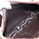 Christian Dior Trotter Canvas Shoulder Bag Beige Gold Auth LNZ423-16