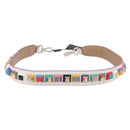 FENDI Shoulder Strap Leather Multicolor Auth LNZ424-3