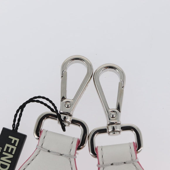 FENDI Shoulder Strap Leather Multicolor Auth LNZ424