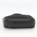 GUCCI Bamboo GG Canvas Hand Bag Black 112530 Auth LNZ427-9