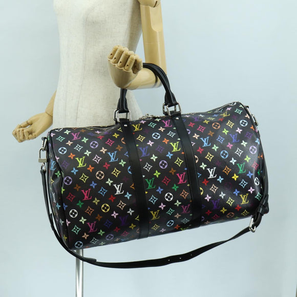 LOUIS VUITTON Multicolor LVxTM Keepall Bandouliere 50 Bag M13745 Auth LNZ430SM