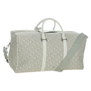 Christian Dior Trotter Canvas Boston Bag 2way White Auth LNZ433SM-1
