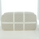 Christian Dior Trotter Canvas Boston Bag 2way White Auth LNZ433SM-12