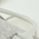 Christian Dior Trotter Canvas Boston Bag 2way White Auth LNZ433SM-8