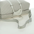 Christian Dior Trotter Canvas Boston Bag 2way White Auth LNZ433SM-9