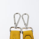 FENDI Leather Shoulder Strap 35.4""-43.3"" Yellow Auth LNZ434-7