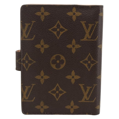 LOUIS VUITTON Monogram Agenda Koala PM Day Planner Cover Pink R21013 Auth LNZ435 - 0