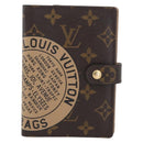 LOUIS VUITTON Monogram T&B Agenda PM Day Planner Cover R21039 LV Auth LNZ436-13