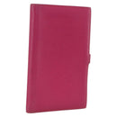 HERMES Organizer Agenda Vision Day Planner Cover Leather Pink Auth LNZ437-1