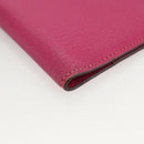 HERMES Organizer Agenda Vision Day Planner Cover Leather Pink Auth LNZ437-14