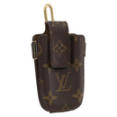 LOUIS VUITTON Etui Telephone International Cell Phone Case M63064 Auth LNZ438-1