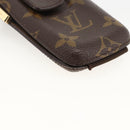 LOUIS VUITTON Etui Telephone International Cell Phone Case M63064 Auth LNZ438-14