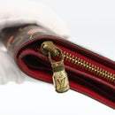 LOUIS VUITTON Monogram Cherry Compact zip Bifold Wallet M95005 LV Auth LNZ439-12