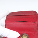 LOUIS VUITTON Monogram Cherry Compact zip Bifold Wallet M95005 LV Auth LNZ439-15