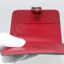 LOUIS VUITTON Monogram Cherry Compact zip Bifold Wallet M95005 LV Auth LNZ439-17