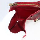 LOUIS VUITTON Monogram Cherry Compact zip Bifold Wallet M95005 LV Auth LNZ439-19