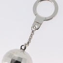 LOUIS VUITTON Mirror Ball Porte Cles Key Holder Silver M65378 LV Auth LNZ442-10