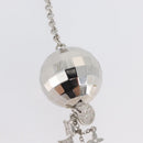 LOUIS VUITTON Mirror Ball Porte Cles Key Holder Silver M65378 LV Auth LNZ442-4