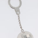 LOUIS VUITTON Mirror Ball Porte Cles Key Holder Silver M65378 LV Auth LNZ442-5