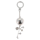 LOUIS VUITTON Mirror Ball Porte Cles Key Holder Silver M65378 LV Auth LNZ442-7