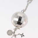 LOUIS VUITTON Mirror Ball Porte Cles Key Holder Silver M65378 LV Auth LNZ442-9