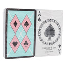 TIFFANY&Co. Playing Cards 2 Set Green Pink Auth LNZ443V-1